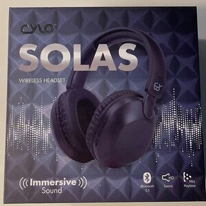 CYLO Solas Wireless Headset- Black